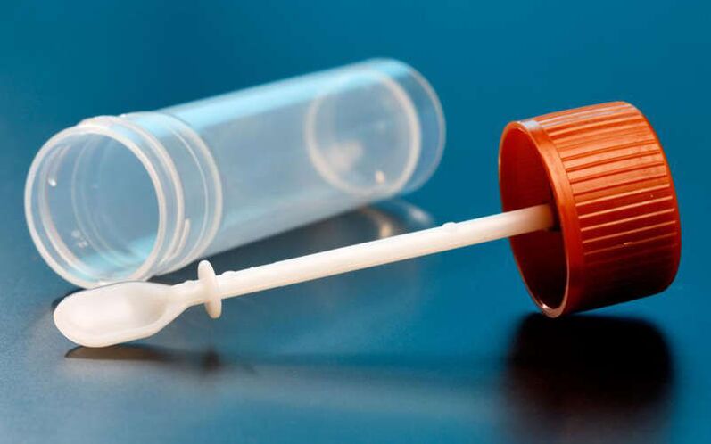 Stolica Test pre červy